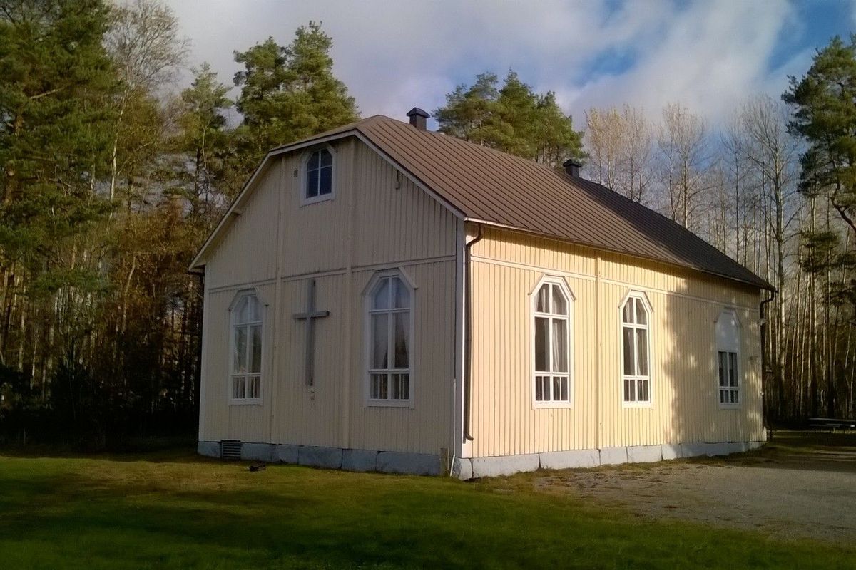 Holm bönehus Holm bönehus utifrån sett