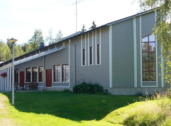 Kalvholmens lägercenter utifrån sett